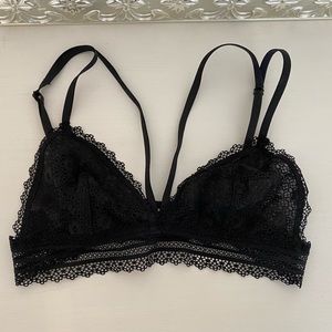 Victoria’s Secret black unlined bralette